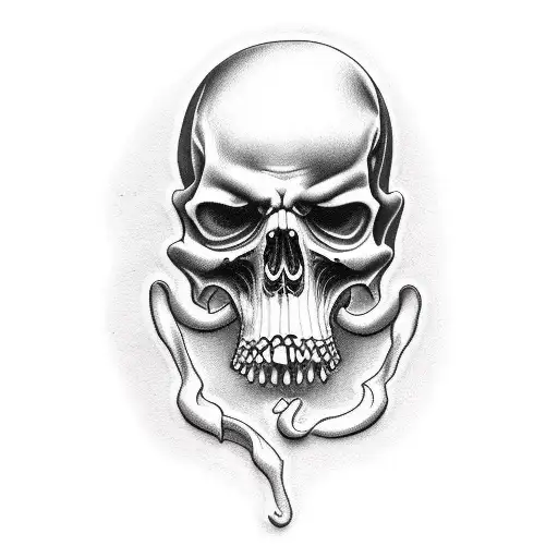 Grim Reaper tattoo design idea