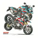 hillclimb bmw e30 tattoo design idea