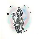 hands clapping flamenco music tattoo design idea