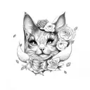 cantora melanie martinez tattoo design idea