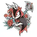 hazbin hotel tattoo design idea