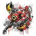 Sinestro dc comics tattoo design idea