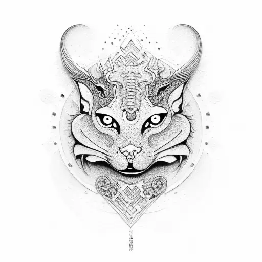 chi roh tattoo design idea