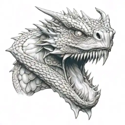 Dragonlord Placidusax tattoo design idea