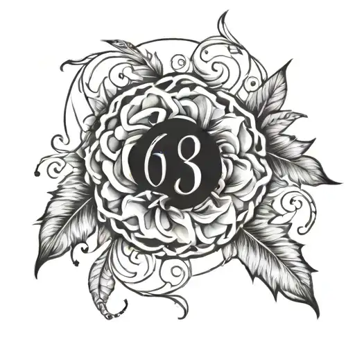 birthday date tattoo tattoo design idea