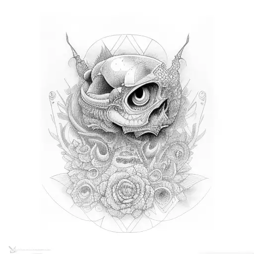 Tatuaje m al cuadrado tattoo design idea