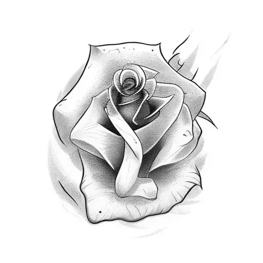 I want to tattoo the Vendetta with very special details, and with black and red colors, with rose detail tattoo design idea