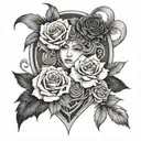 BTS 7 Love tattoo design idea