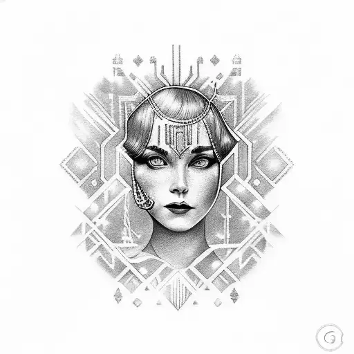 the great gatsby tattoo design idea