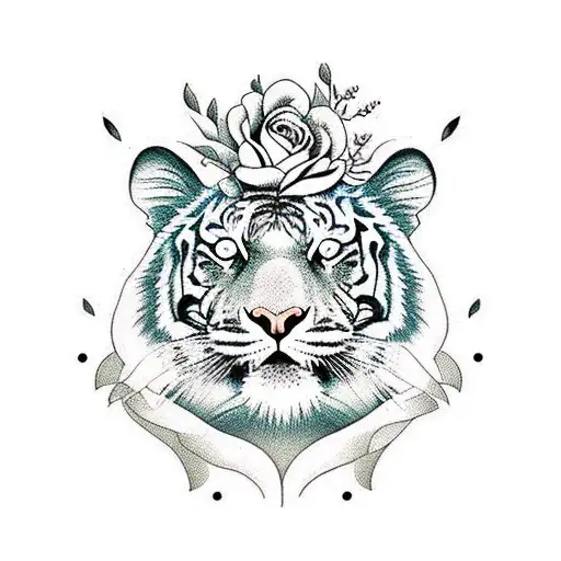 12 Best Tiger and Flower Tattoo Designs  PetPress