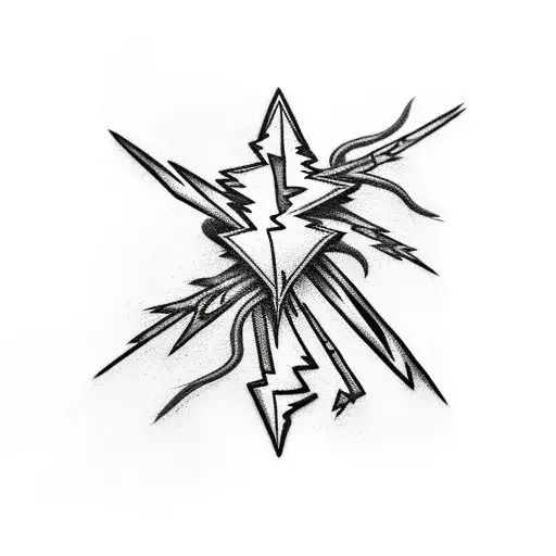 Lightning Bolt tattoo design idea