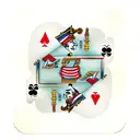 cartas de blackjack y dados debajo  tattoo design idea