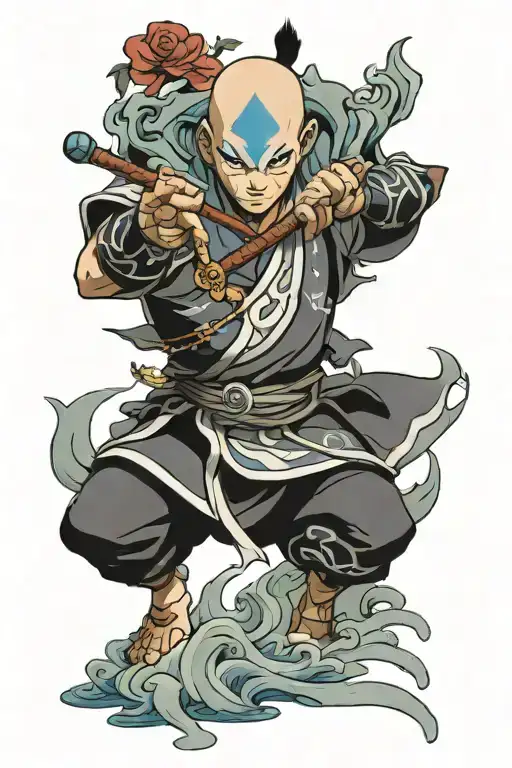 avatar the last airbender tattoo design idea