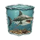 ocean tattoo design idea