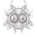 beholder spider tattoo design idea