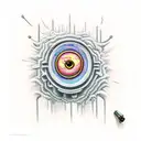 beholder tattoo design idea