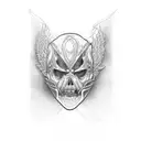 shibari motorcycle goth tattoo design idea