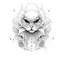 espadas tattoo design idea