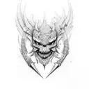 espadas tattoo design idea