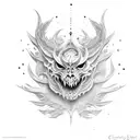 espadas tattoo design idea