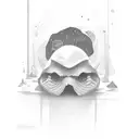 Do not go gentle into that good night tattoo design idea