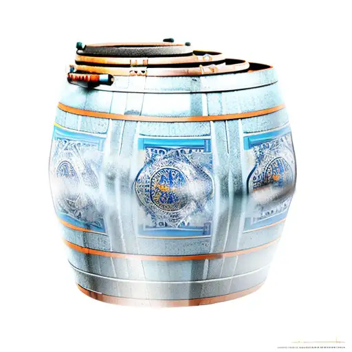 Lisbon blue ceramic tile and port wine barrels tattoo design idea