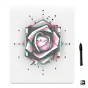 Ruby on Computer Keyboard tattoo design idea