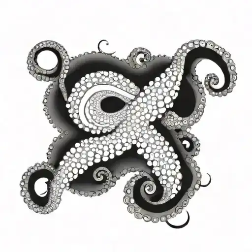 octopus to put in the clavicle tattoo design idea