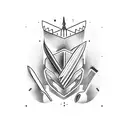 barber to engineer tattoo design idea