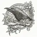 long live Noah  tattoo design idea
