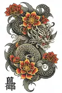korean tattoo design idea