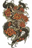 korean tattoo design idea
