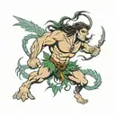 Tarzan tattoo design idea