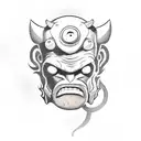 hellboy tattoo design idea