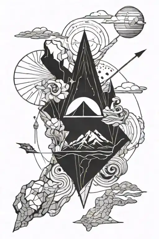 Geology tattoo design idea