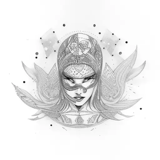 amma written on the tricep horizontally tattoo design idea
