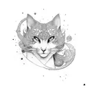 Alice y enmali  tattoo design idea