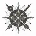 Southern Cross Constellation Exploration tattoo design idea