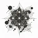 Southern Cross Constellation Exploration tattoo design idea