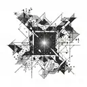 Southern Cross Constellation Exploration tattoo design idea