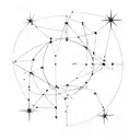 Southern Cross Constellation Exploration tattoo design idea