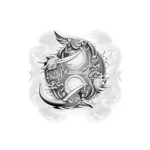 big back tattoo. with my kids names Kelvin and Vince, a biceps and an sundet over a beach. tattoo design idea