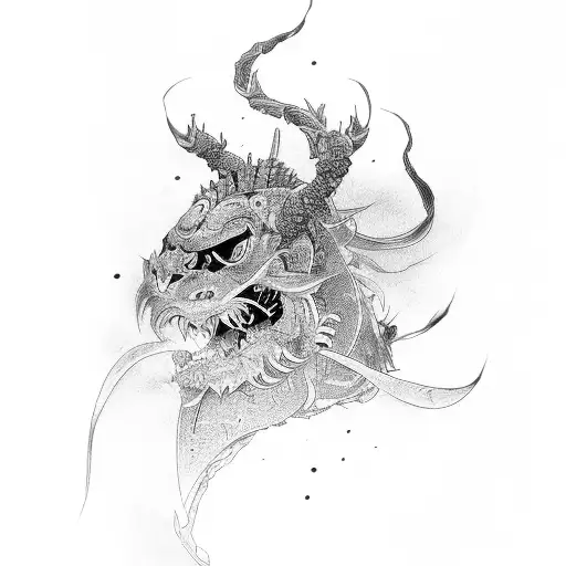 ronin tattoo design idea