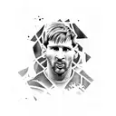 lionel Messi tattoo design idea