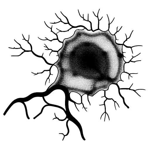  anatomy neuron tattoo design idea