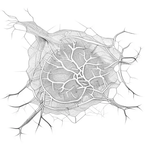  anatomy neuron tattoo design idea