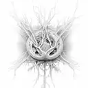 neuron tattoo design idea