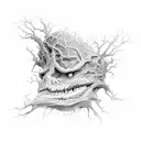 neuron tattoo design idea