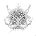 neuron tattoo design idea