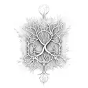 neuron tattoo design idea
